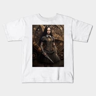 wednesday addams Kids T-Shirt